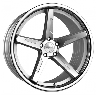 Llanta VERTINI WHEELS RFS1.7 10,5X22" BLANK ET35 CB73,1 PLATA ARO INOX