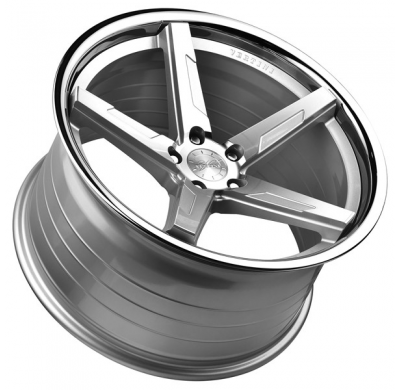 Llanta VERTINI WHEELS RFS1.7 10,5X22" BLANK ET35 CB73,1 PLATA ARO INOX