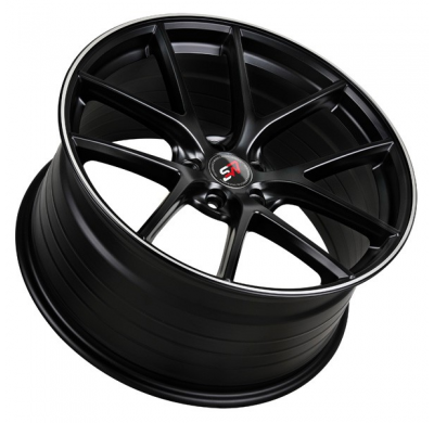 Llanta SPACWHEELS VECTOR 7,5X17" 5X BLANK ET35 CB74,1 NEGRO MATE