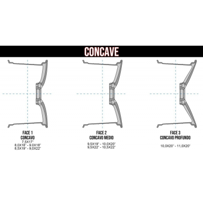 Llanta VERTINI WHEELS RFS1.2 9,5X19" 5X112 ET45 CB73,1 NEGRO TINTADO