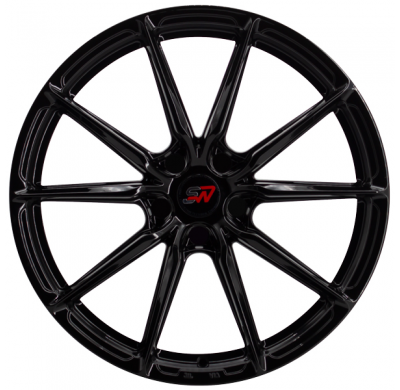 Llanta SPACWHEELS SW11 8,5X19" BLANK ET30 CB73,1 BLACK GLOSS