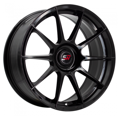 Llanta SPACWHEELS RW22 8,0X18" BLANK ET35 CB73,1 BLACK GLOSS