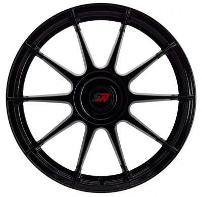 Llanta SPACWHEELS RW22 8,0X18" BLANK ET35 CB73,1 BLACK GLOSS