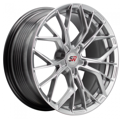 Llanta SPACWHEELS PW33 8,0X18" BLANK ET30 CB73,1 HYPER SILVER