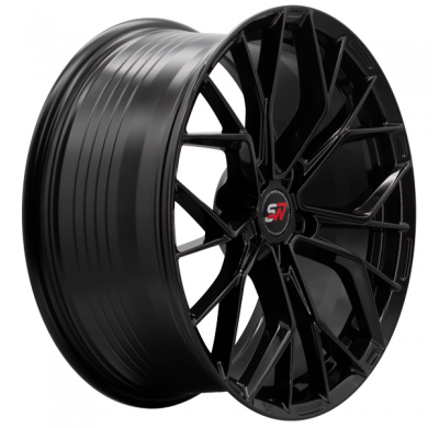 Llanta SPACWHEELS PW33 8,5X19" BLANK ET30 CB73,1 BLACK GLOSS