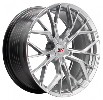 Llanta SPACWHEELS PW33 8,5X19" BLANK ET30 CB73,1 HYPER SILVER