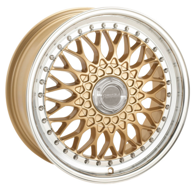 Llanta LENSO WHEELS BSX 7,5X17" 5X120 ET20 CB73,1 ORO ARO PULIDO
