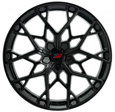 Llanta SPACWHEELS PW29 8,5X20" BLANK ET35 CB73,1 BLACK GLOSS