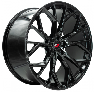 Llanta SPACWHEELS PW33 10,5X22" BLANK ET20 CB73,1 BLACK GLOSS
