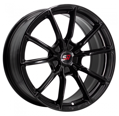 Llanta SPACWHEELS SW11 8,0X18" 5X114,3 ET40 CB73,1 BLACK GLOSS