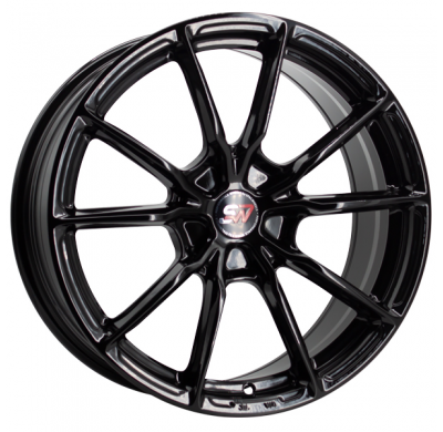 Llanta SPACWHEELS SW11 8,0X18" 5X114,3 ET40 CB73,1 BLACK GLOSS