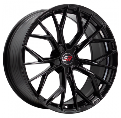 Llanta SPACWHEELS PW33 8,5X19" 5X108 ET45 CB73,1 BLACK GLOSS