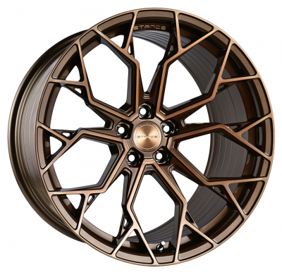 Llanta STANCE WHEELS SF10 8,0X18" 5X114,3 ET40 CB73,1 BRONCE BRUSH