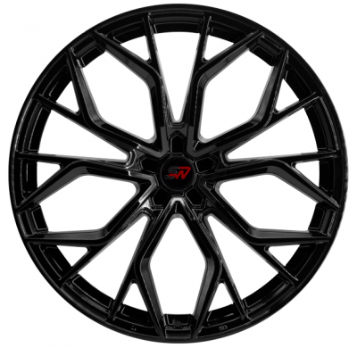Llanta SPACWHEELS PW33 10,5X22" 5X120 ET20 CB74,1 BLACK GLOSS