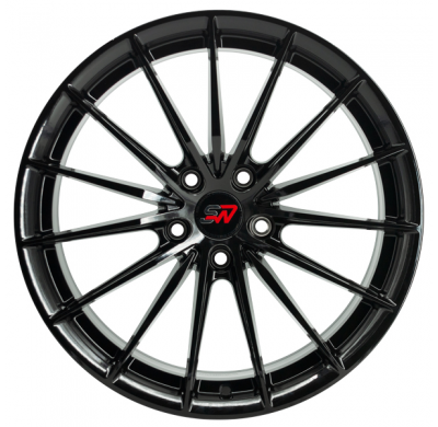 Llanta SPACWHEELS SW56 8,5X18" BLANK ET30 CB73,1 GLOSSY BLACK
