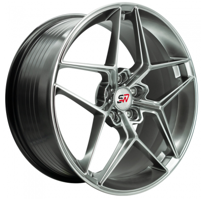 Llanta SPACWHEELS SW53 8,5X18" 5X112 ET45 CB73,1 HYPER BLACK