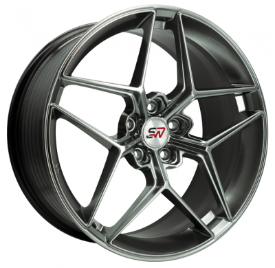 Llanta SPACWHEELS SW53 8,5X19" 5X112 ET45 CB73,1 HYPER BLACK