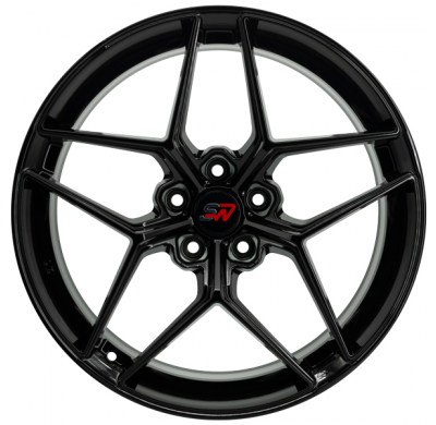 Llanta SPACWHEELS SW53 8,5X19" BLANK ET30 CB73,1 GLOSS BLACK