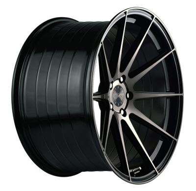 Llanta Vertini Wheels Rfs1.3 8,0x18" Blank Et35 Cb73,1 Negro Tintado