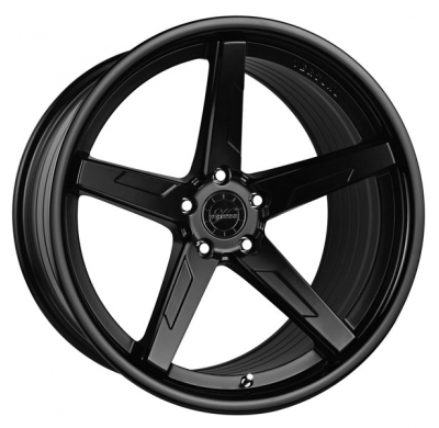 Llanta Vertini Wheels Rfs1.7 9,0x22" Blank Et35 Cb73,1 Negro Aro Inox Negro