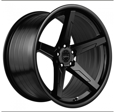 Llanta Vertini Wheels Rfs1.7 9,0x22" Blank Et35 Cb73,1 Negro Aro Inox Negro