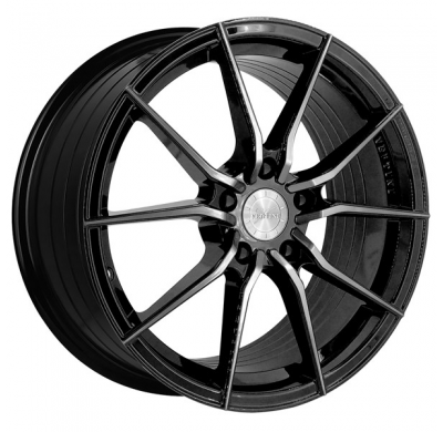 Llanta Vertini Wheels Rfs1.2 8,0x18" 5x112 Et45 Cb73,1 Negro Tintado