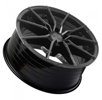 Llanta Vertini Wheels Rfs1.2 8,0x18" Blank Et35 Cb73,1 Negro Tintado