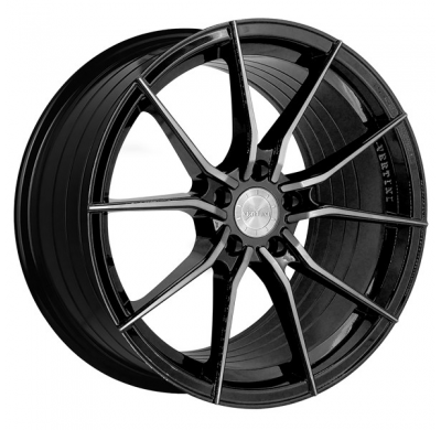 Llanta Vertini Wheels Rfs1.2 9,0x18" 5x120 Et35 Cb72,6 Negro Tintado