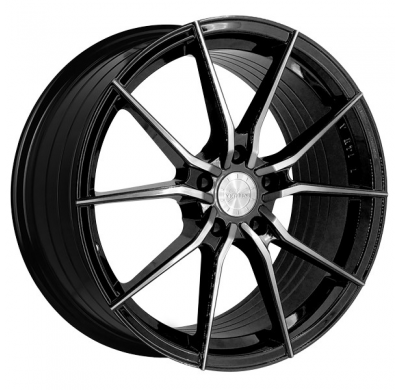 Llanta Vertini Wheels Rfs1.2 8,5x19" Blank Et35 Cb73,1 Negro Tintado