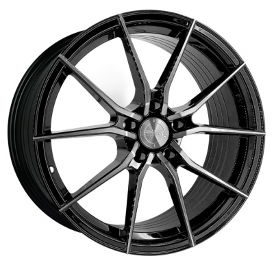 Llanta Vertini Wheels Rfs1.2 8,5x19" Blank Et35 Cb73,1 Negro Tintado