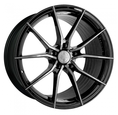 Llanta Vertini Wheels Rfs1.2 9,5x19" Blank Et35 Cb73,1 Negro Tintado