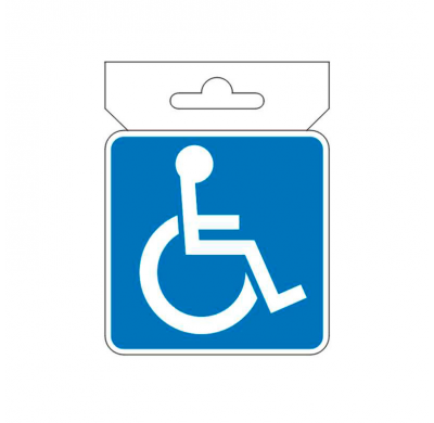 Autotattoo Sticker Handycap - 7x7cm