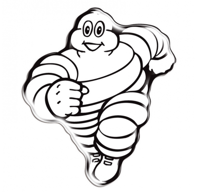 Autotattoo Sticker Snowman 3d - 4,5x5cm