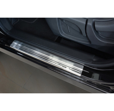 Taloneras puerta inox Nissan Qashqai II 2014- - 'Special Edition' - 4-piezas