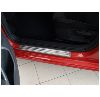 Protectores de umbral Inox Volkswagen Golf VII 5 puertas & Variant 2012- - 'Exclusivo' - 4 piezas