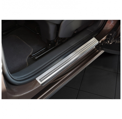 Protectores de umbral Inox Seat Alhambra & Volkswagen Sharan 2010- - 'Exclusivo' - 4 piezas