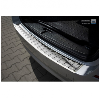 Protector de paragolpes acero inox BMW 5-Serie F11 Touring 2010- 'Ribs'