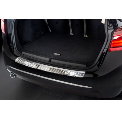 Protector paragolpes trasero acero inox BMW 2-Serie F45 Active Tourer 2014- 'Ribs'