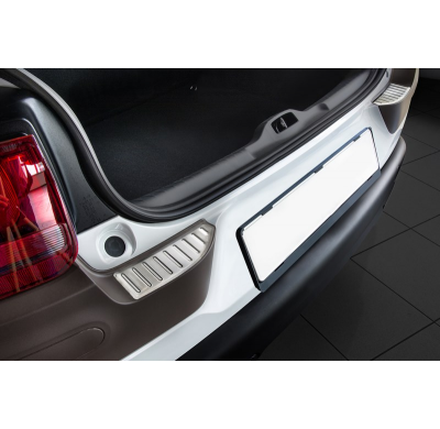 Protector Paragolpes Trasero Acero Inox Citroën C4 Cactus 2014- 'Ribs'
