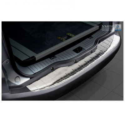 Protector paragolpes trasero acero inox Ford S-Max 2006-2015 'Ribs'