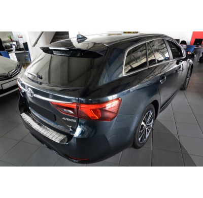 Protector de paragolpes acero inox Toyota Avensis III Wagon Facelift 2015- 'Ribs'