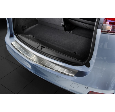 Protector paragolpes trasero acero inox Opel Zafira C 2012- 'Ribs'