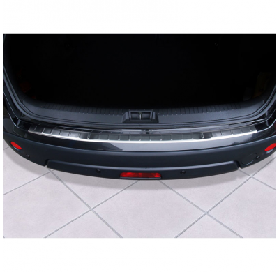 PROTECTOR PARAGOLPES TRASERO ACERO Nissan Qashqai 2007- 'Ribs'