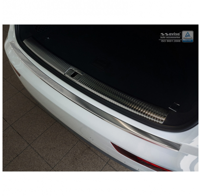 Protector de paragolpes trasero Inox Audi Q5 2017- 'Ribs'