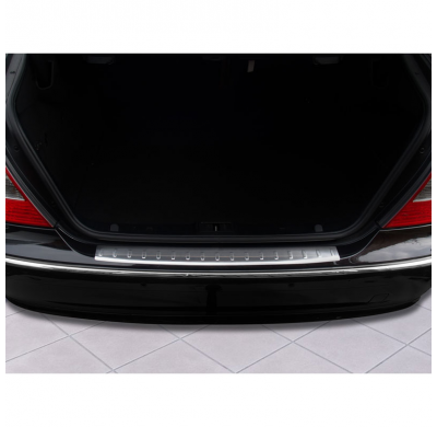 PROTECTOR PARAGOLPES TRASERO ACERO Mercedes E-Klasse W211 2002-2009 'Ribs'