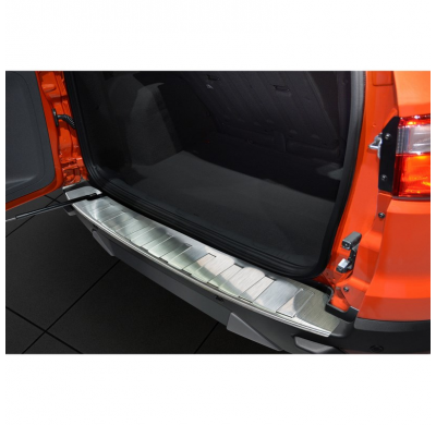 Protector Paragolpes Trasero Acero Inox Ford Ecosport Ii 2012- 'Ribs'