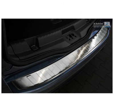 Protector Paragolpes Trasero Acero Inox Ford S-Max Ii 2015- 'Ribs'