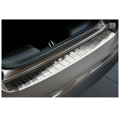 Protector paragolpes trasero acero inox Fiat Tipo Sedan 2016- 'Ribs'