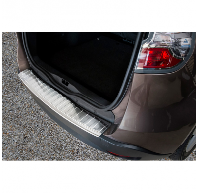 Protector de paragolpes acero inox Renault Scenic III 2009-2015 'Ribs'