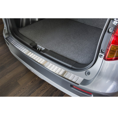 Protector paragolpes trasero acero inox Suzuki Vitara II 2015- 'Ribs'